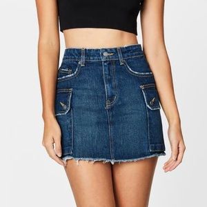 LF Carmar Denim Mini Skirt